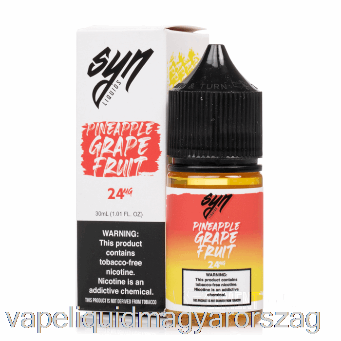 Ananász Szőlő Gyümölcs - Syn Salts - 30ml 48mg Vape Pen